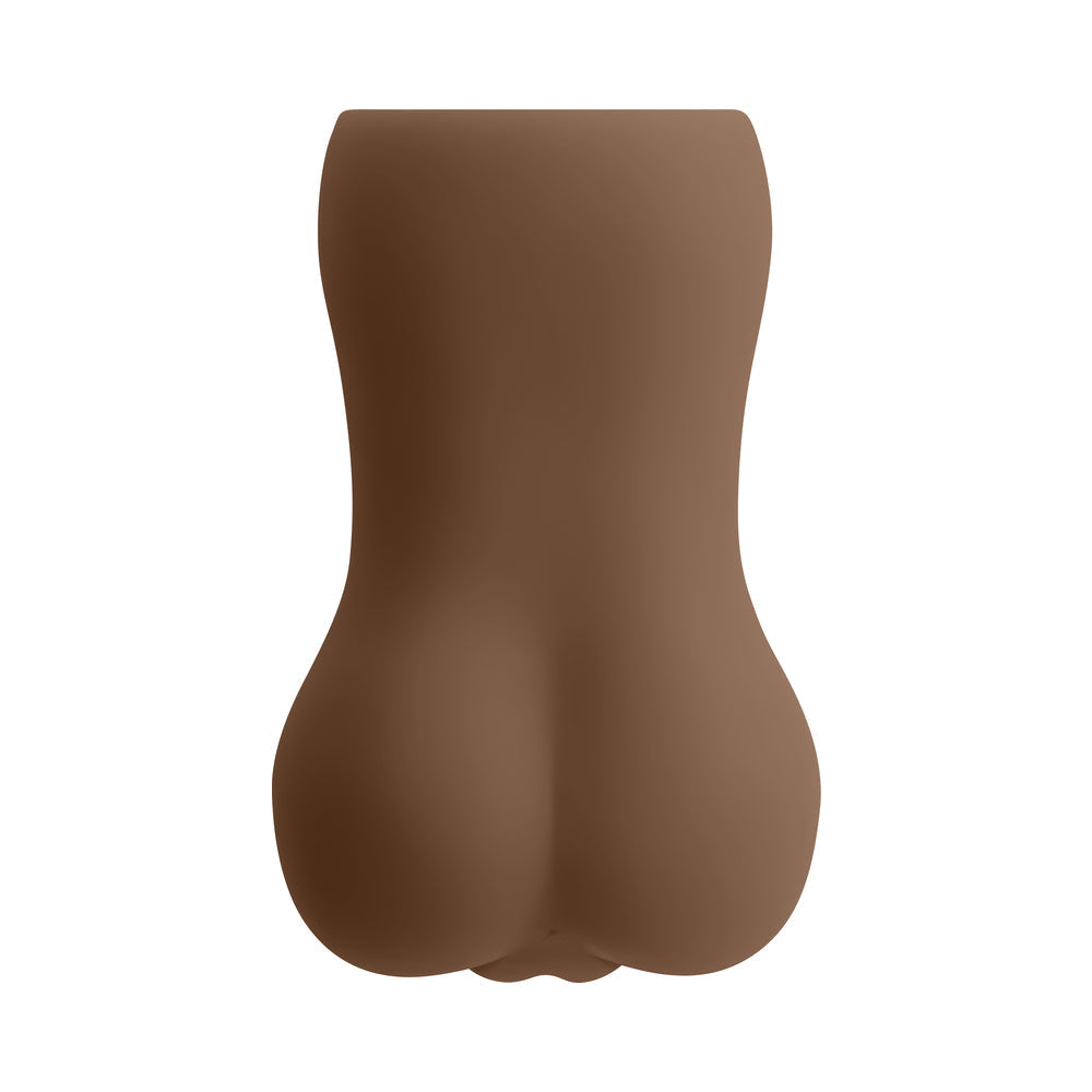 Zero Tolerance Skyler Nicole Vaginal Stroker with Vibrating C-Ring – Brown