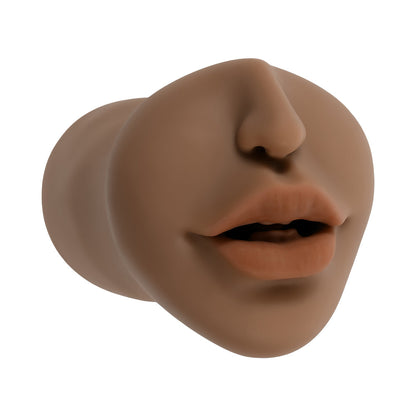 Zero Tolerance Channel Heart Realistic Kiss & Tell Stroker – Brown