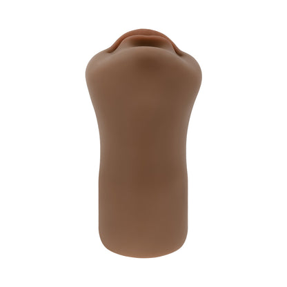 Zero Tolerance Channel Heart Realistic Kiss & Tell Stroker – Brown