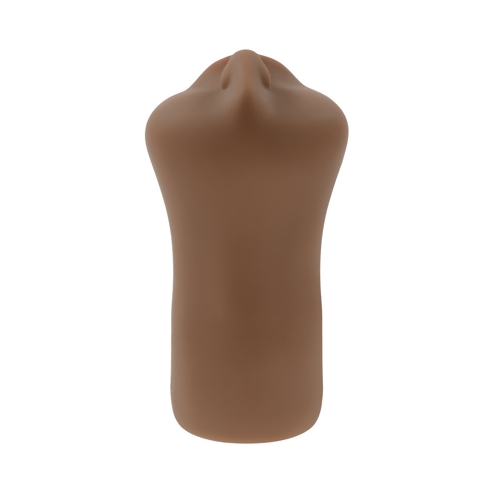 Zero Tolerance Channel Heart Realistic Kiss & Tell Stroker – Brown