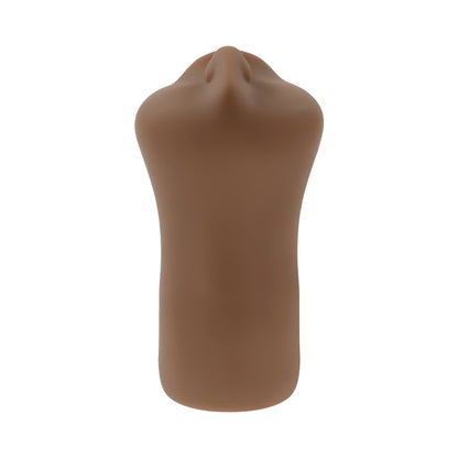 Zero Tolerance Channel Heart Realistic Kiss & Tell Stroker – Brown