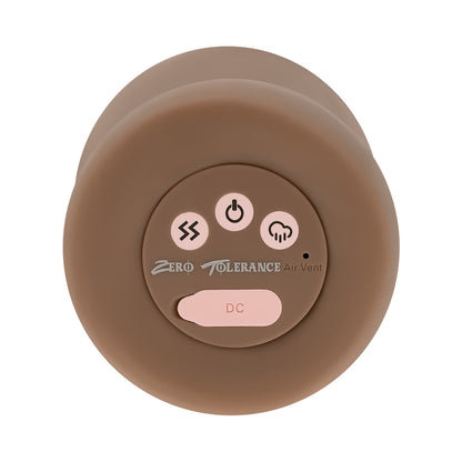 Zero Tolerance Channel Heart Realistic Kiss & Tell Stroker – Brown