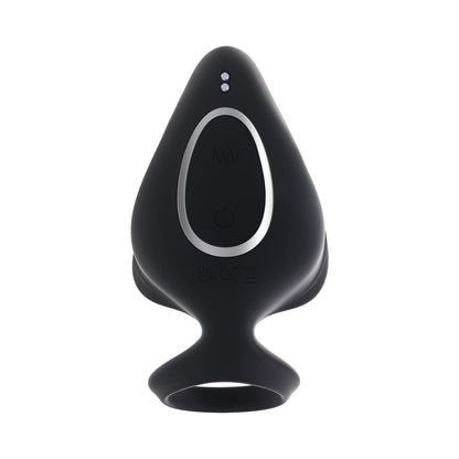 Zero Tolerance Ballin' Out Prostate Massager with Vibrating Shaft and Tapping Wings - Black