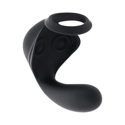 Zero Tolerance Ballin' Out Prostate Massager with Vibrating Shaft and Tapping Wings - Black