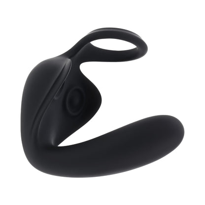 Zero Tolerance Ballin' Out Prostate Massager with Vibrating Shaft and Tapping Wings - Black