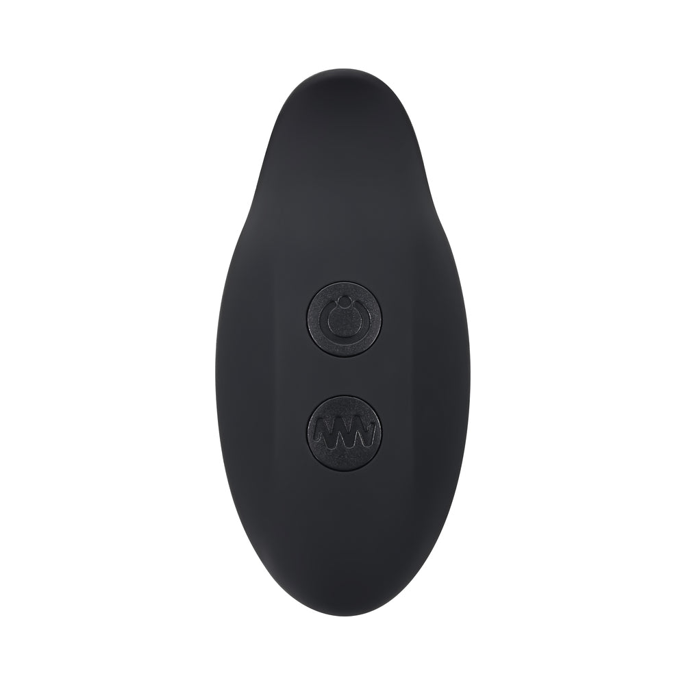 Zero Tolerance Ballin' Out Prostate Massager with Vibrating Shaft and Tapping Wings - Black
