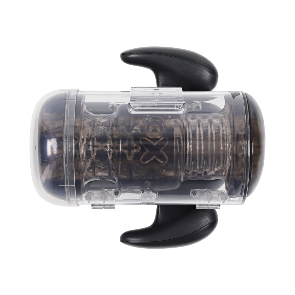 Zero Tolerance Hold Me Tight Stroker – Black – Vibrating and Heated
