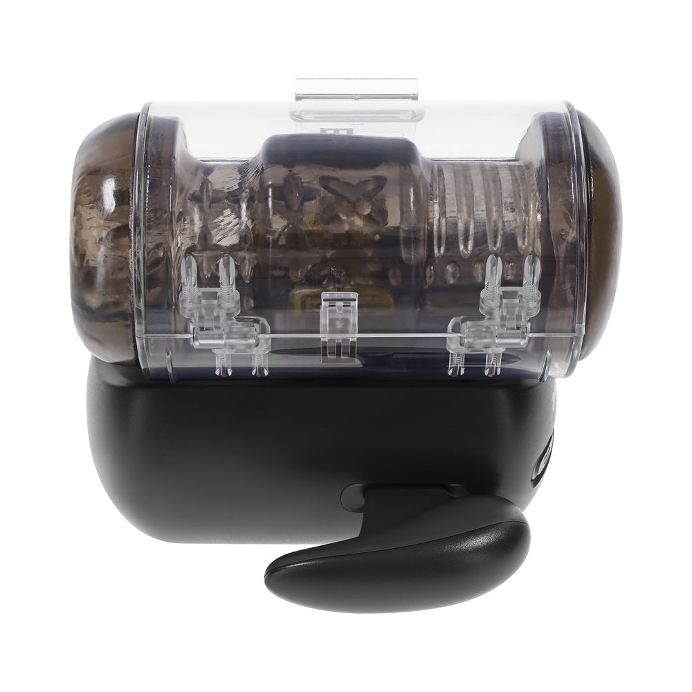 Zero Tolerance Hold Me Tight Stroker – Black – Vibrating and Heated