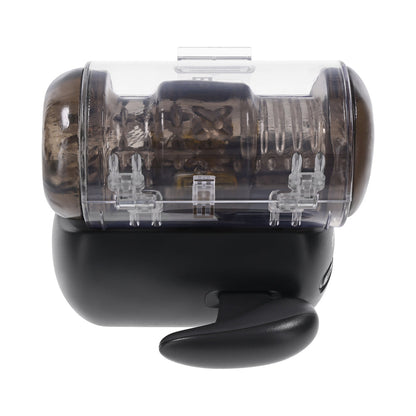 Zero Tolerance Hold Me Tight Stroker – Black – Vibrating and Heated