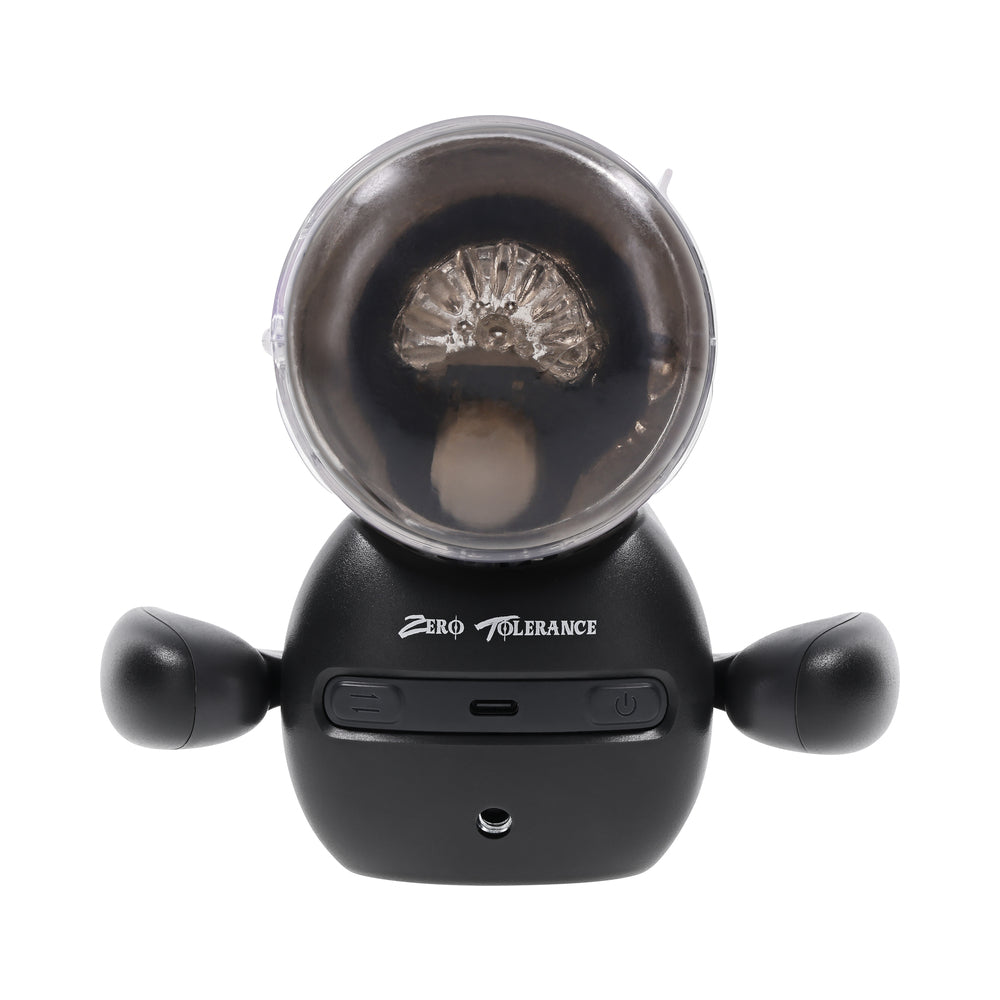 Zero Tolerance Hold Me Tight Stroker – Black – Vibrating and Heated