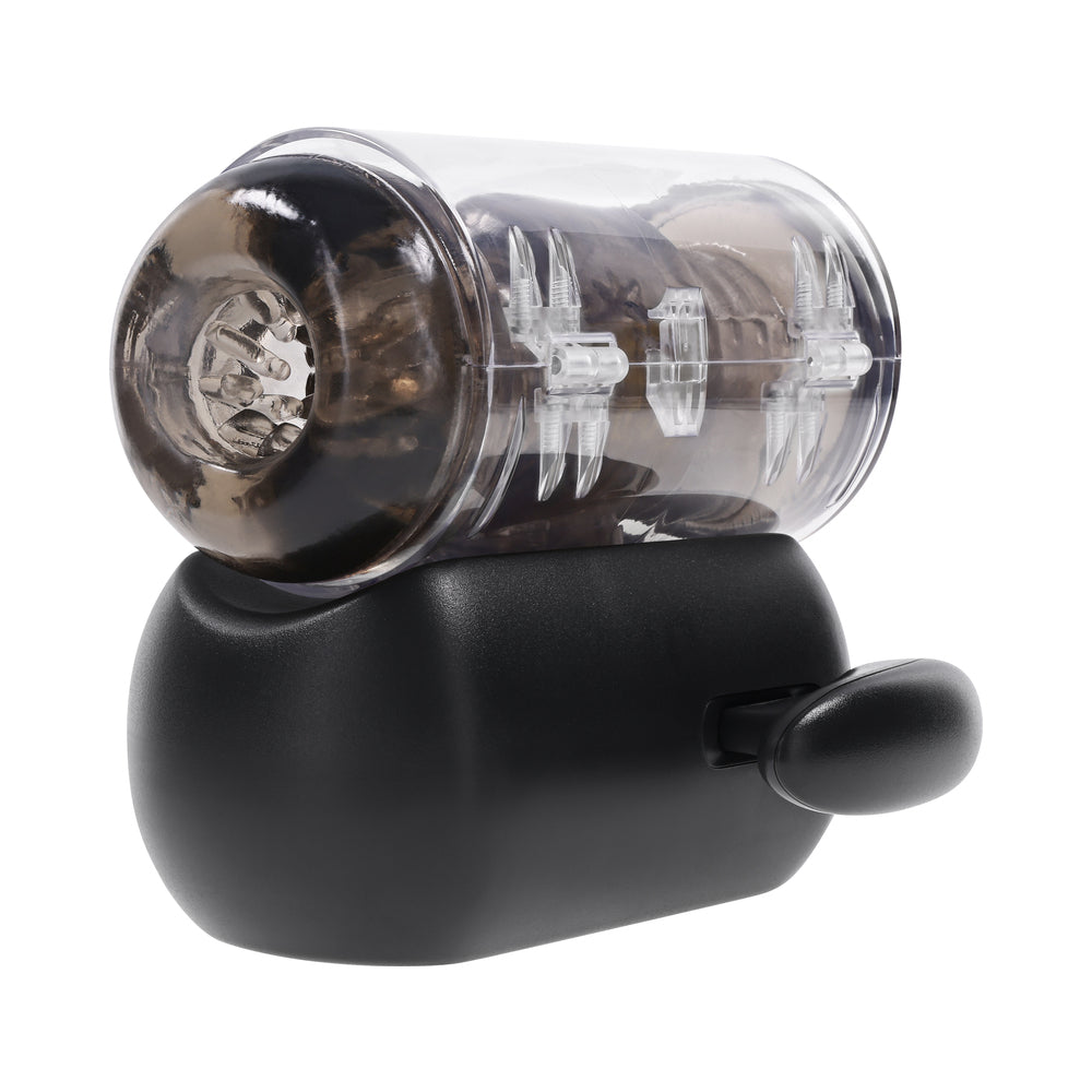 Zero Tolerance Hold Me Tight Stroker – Black – Vibrating and Heated