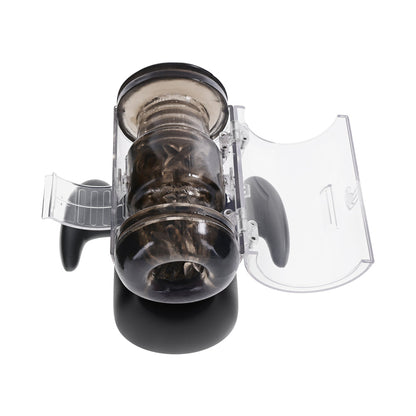 Zero Tolerance Hold Me Tight Stroker – Black – Vibrating and Heated