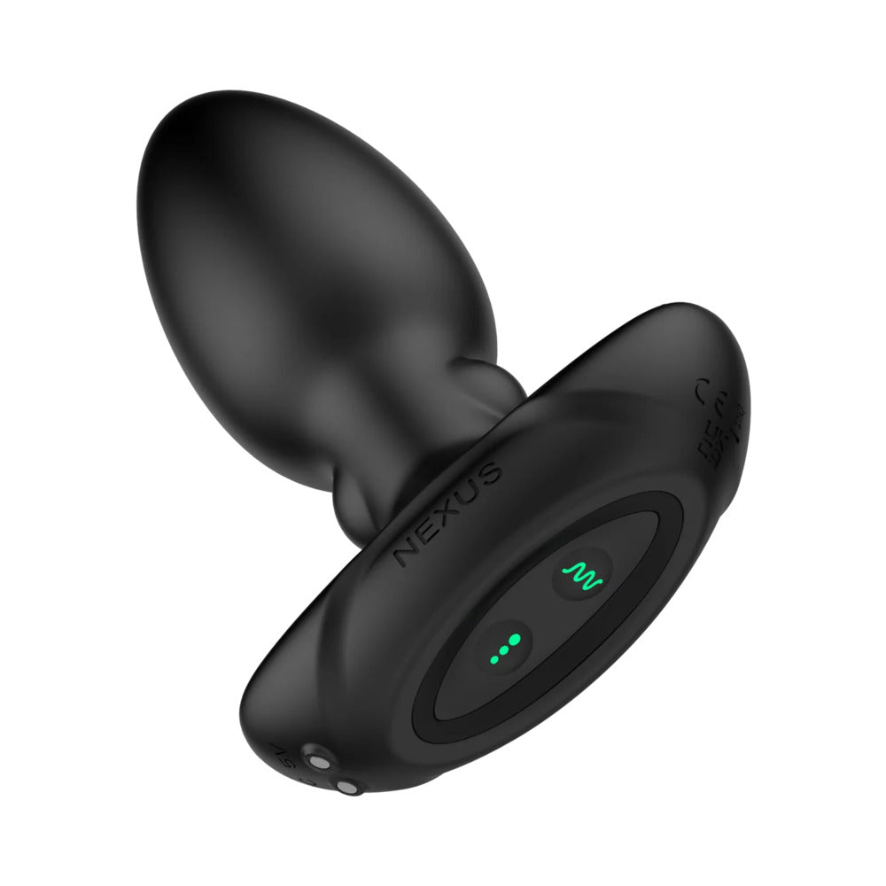 Nexus Beat Thumping Butt Plug – Black – Vibration and Thumping Modes
