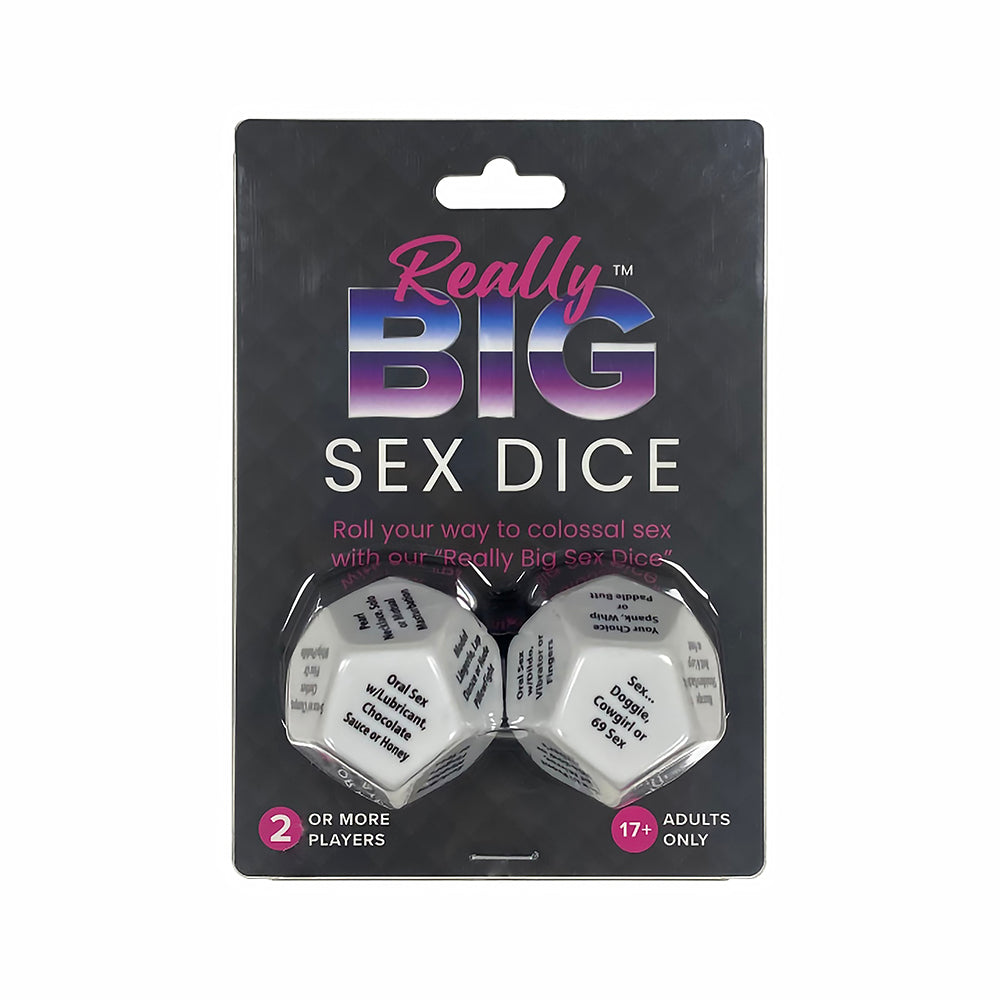Ball and Chain Really Big Sex Dice – 12-Sided Dice for Adults