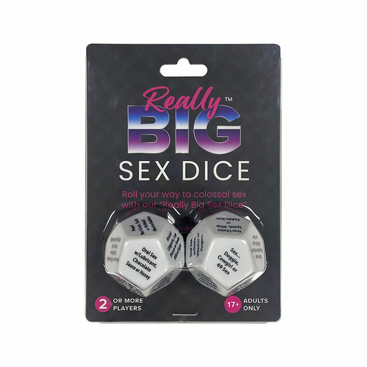 Ball and Chain Really Big Sex Dice – 12-Sided Dice for Adults