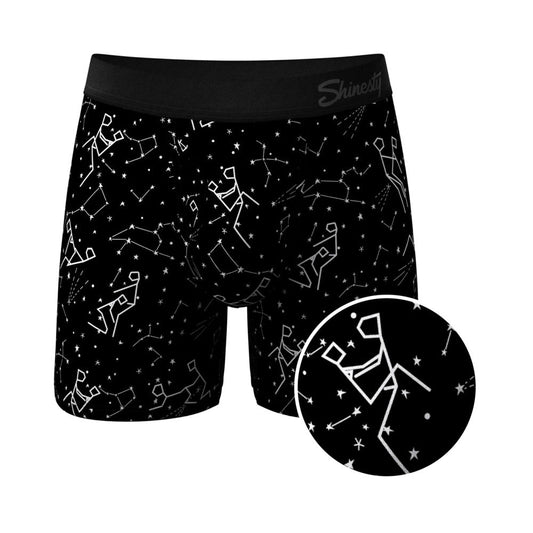 Shinesty The Big Bang Ball Hammock Pouch Underwear – Black