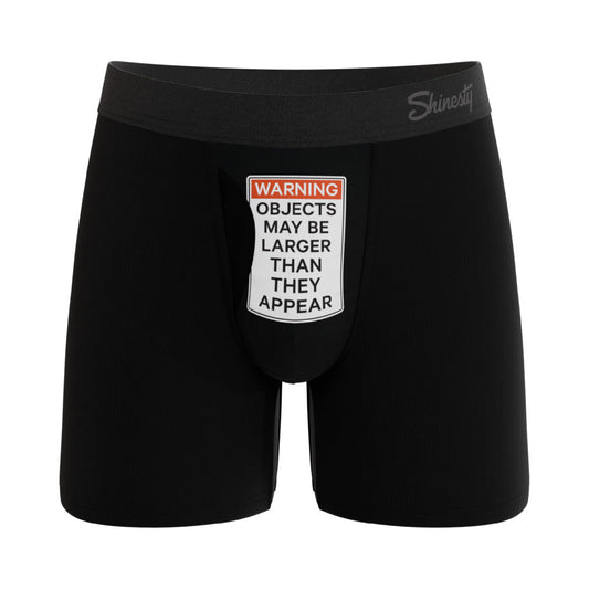 Shinesty The Rear View Ball Hammock Pouch Underwear - Black - Size L