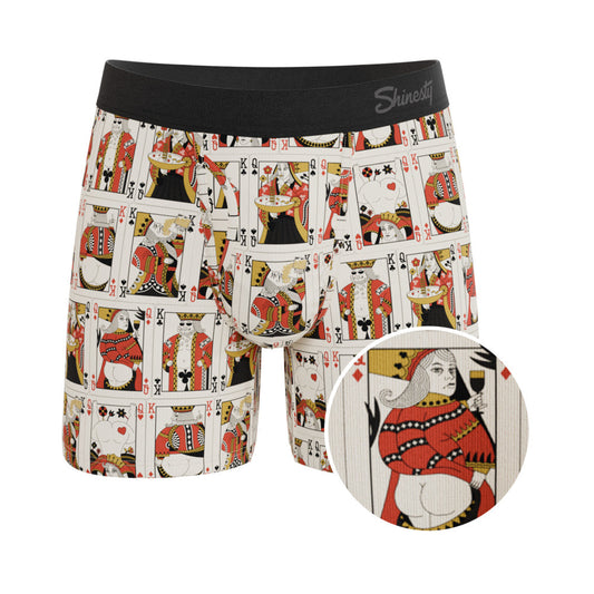 Shinesty The Bottomless Blackjack Ball Hammock Pouch Underwear with Fly - Multi-Color - Size M