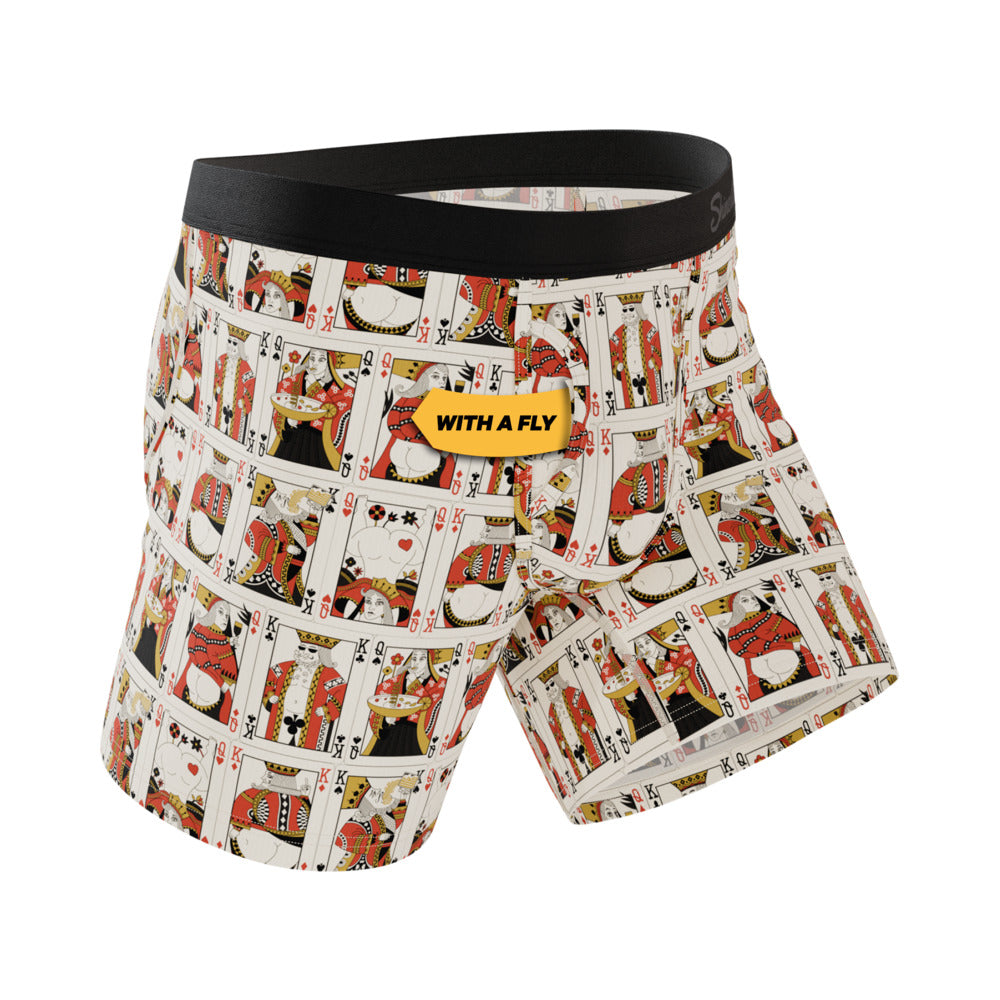 Shinesty The Bottomless Blackjack Ball Hammock Pouch Underwear with Fly - Multi-Color - Size M