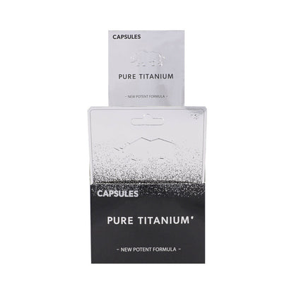 Rhino Pure Titanium Capsules 24-Pack Display
