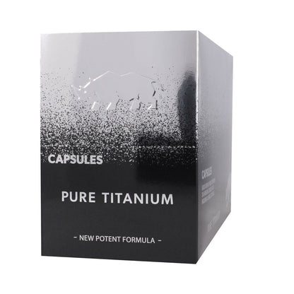 Rhino Pure Titanium Capsules 24-Pack Display