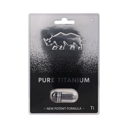 Rhino Pure Titanium Capsules 24-Pack Display