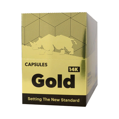 Rhino Gold 14K Capsules 24-Pack Display