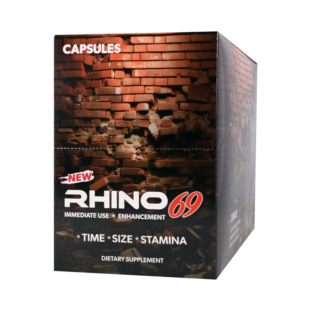 Rhino 69 Capsules 24-Pack Display - Dietary Supplement