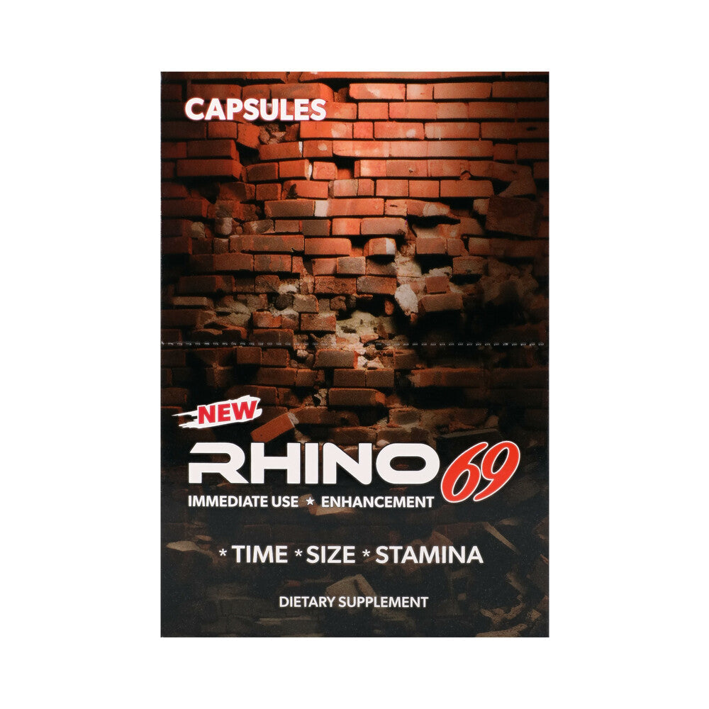 Rhino 69 Capsules 24-Pack Display - Dietary Supplement