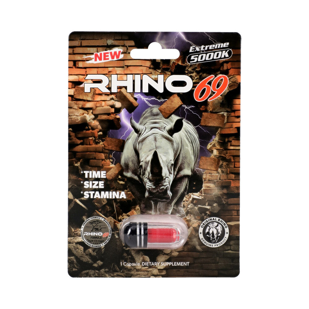 Rhino 69 Capsules 24-Pack Display - Dietary Supplement