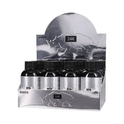 Rhino 24K Liquid Shots 2 oz. Bottles - 12-Pack Display