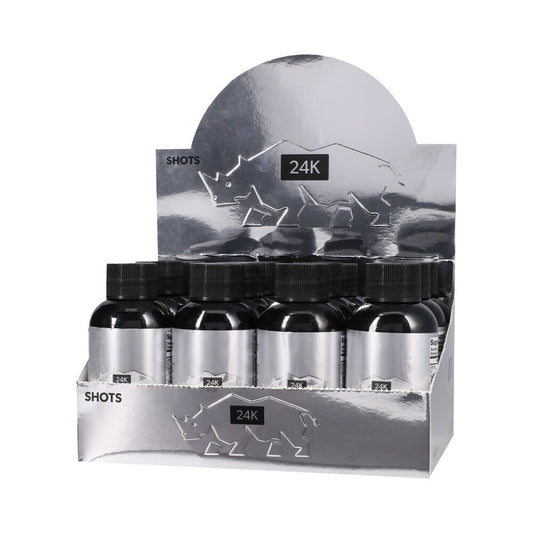 Rhino 24K Liquid Shots 2 oz. Bottles - 12-Pack Display