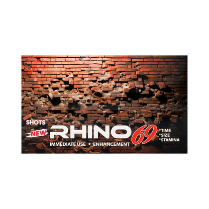 Rhino 69 Liquid Shots 2 oz. Bottles 12-Pack Display