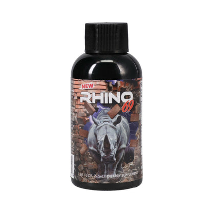 Rhino 69 Liquid Shots 2 oz. Bottles 12-Pack Display