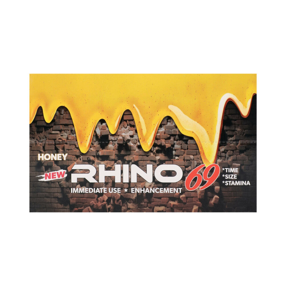 Rhino 69 Honey 24-Pack Display - Dietary Supplement