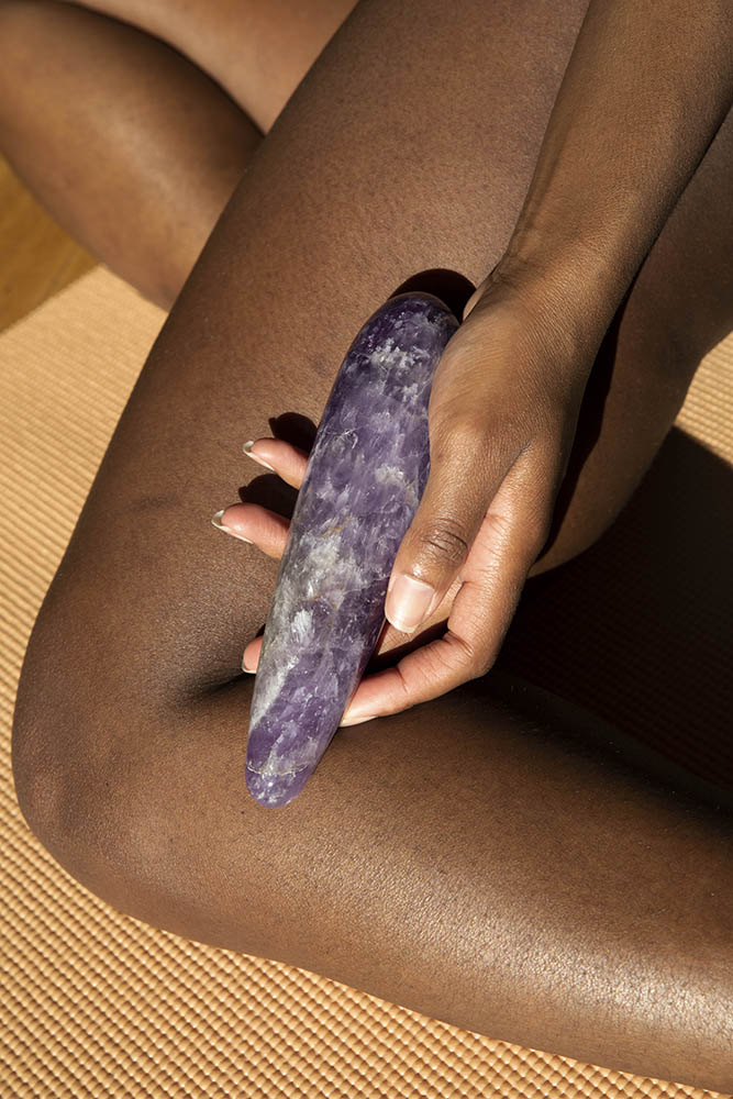 Chakrubs Amethyst Original Wand – Purple Healing Wand
