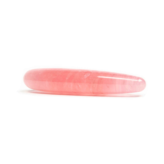 Chakrubs Heart Slim Rose Quartz Wand – Light Pink
