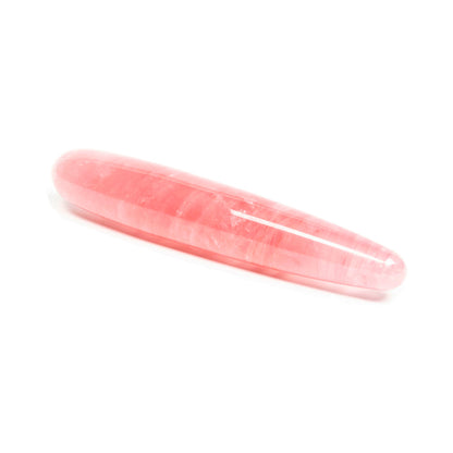 Chakrubs Heart Slim Rose Quartz Wand – Light Pink
