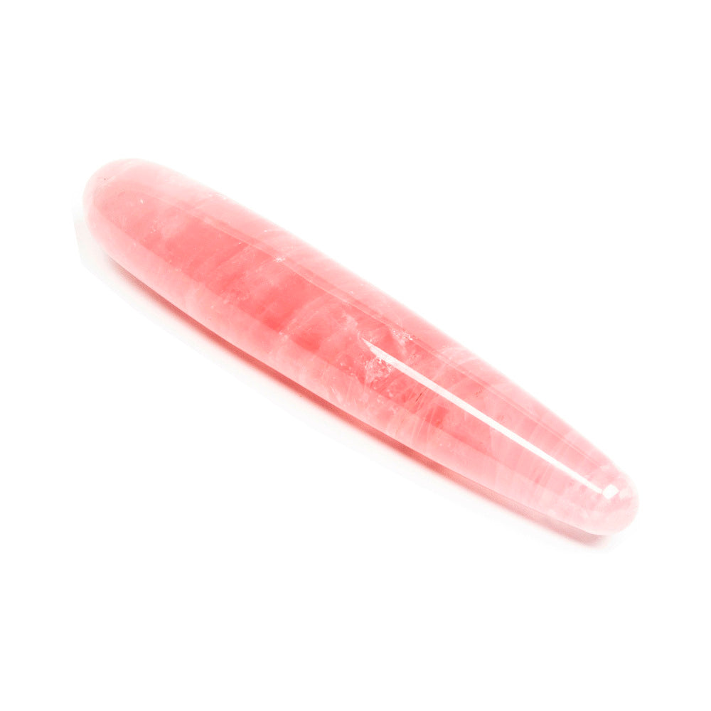 Chakrubs Heart Slim Rose Quartz Wand – Light Pink