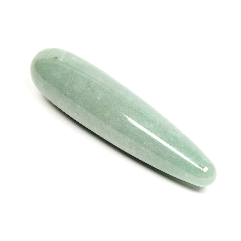 Chakrubs Indian Jade Original Green Aventurine Wand – Green