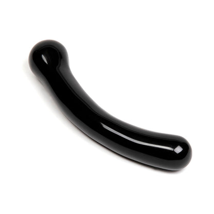 Chakrubs Xaga Curve Obsidian Wand – Black Obsidian G-Spot Stimulator