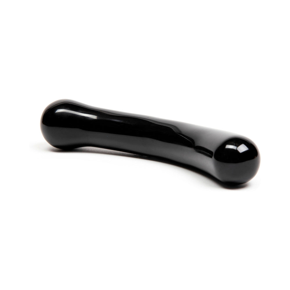 Chakrubs Xaga Curve Obsidian Wand – Black Obsidian G-Spot Stimulator