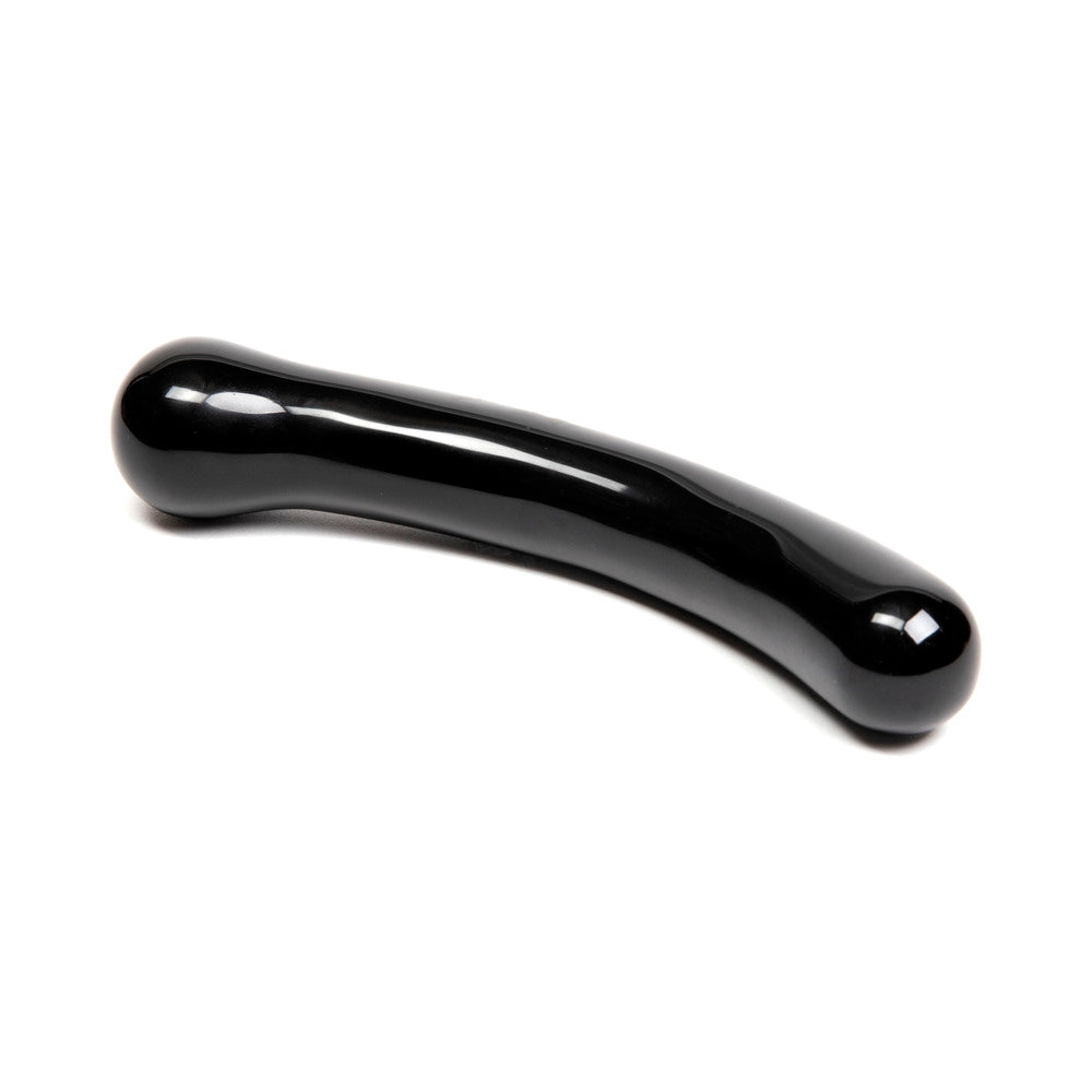 Chakrubs Xaga Curve Obsidian Wand – Black Obsidian G-Spot Stimulator
