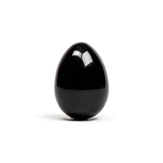 Chakrubs Xaga Yoni Egg - Obsidian Crystal - Non-Drilled