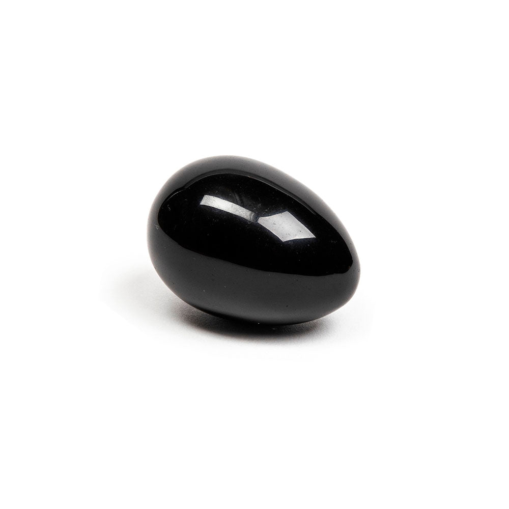 Chakrubs Xaga Yoni Egg - Obsidian Crystal - Non-Drilled