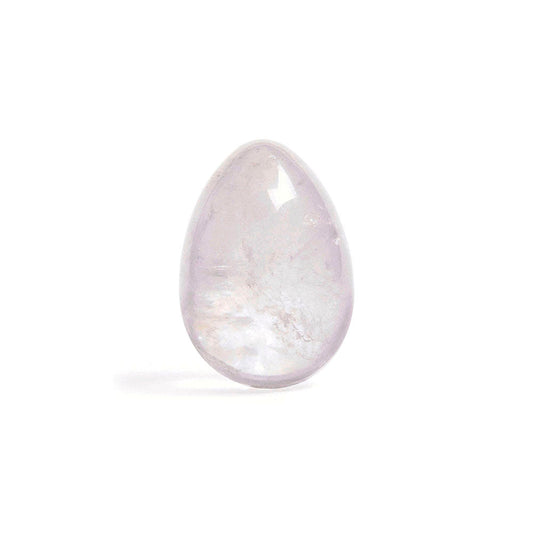 Chakrubs Prism Yoni Egg Clear Quartz – Non-Drilled
