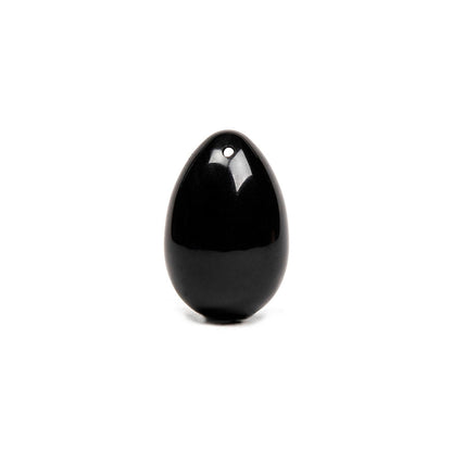 Chakrubs Xaga Yoni Egg – Obsidian Crystal – Drilled