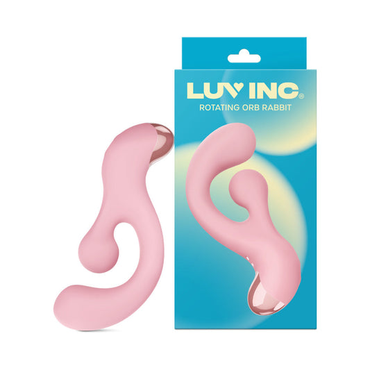 Luv Inc Ro33 Rotating Orb Rabbit – Light Pink