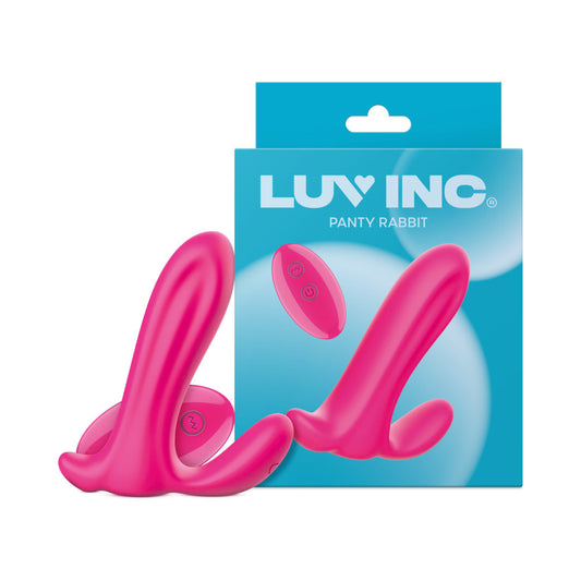 Luv Inc Pr34 Panty Rabbit Wearable Vibrator – Light Pink
