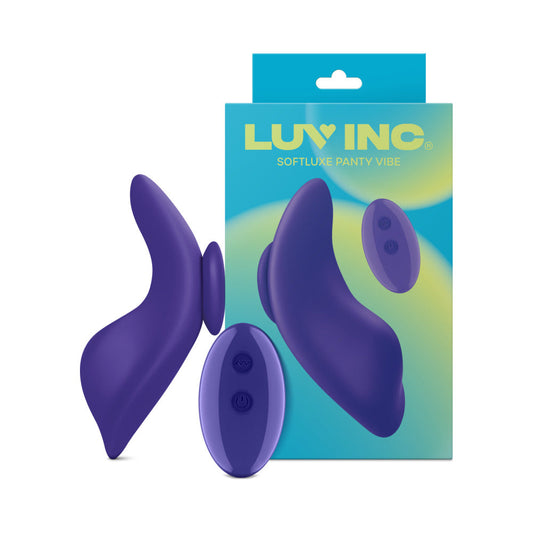 Luv Inc SL31 Softluxe Panty Vibe – Purple – Wearable Vibrator